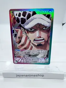 [NM] Trafalger D. Water Law ONE PIECE Japanese OP01-002 Alt Art ROMANCE DAWN - Image 1