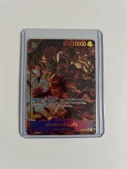 One Piece TCG - Monkey D Luffy OP09-119 SEC Alt Art English NM - Image 1