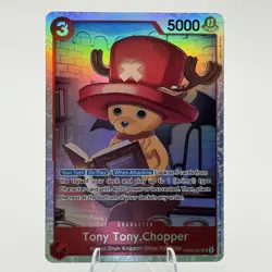 One Piece Tony Tony.Chopper Two Legends #OP08-007 Super Rare Foil TCG - Image 1