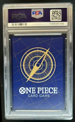 2025 One Piece Japanese Marshall D. Teach 3rd Anniversary Gold #OP09-093 PSA 10 - Image 2