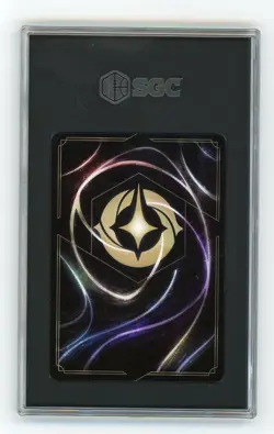 MALEFICENT #5/P3 SET CHAMPIONSHIP PRIZE SGC10 DISNEY LORCANA FABLED FOIL GEM - Image 2