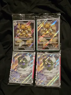 Pokemon White Flair And Mega Evoultion Sealed Promo Cards - Image 1