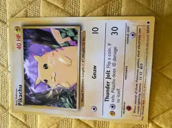Rare Pikachu Pokemon Large Promo Card 6" x 8" Found Only(U) in Top Deck Magazine - Image 1