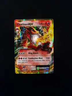 Pokemon TCG Charizard EX Holo Ultra Rare Card 12/108 Evolutions 2016 - Image 1
