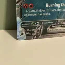 Pokemon TCG: Charizard EX Jumbo Lenticular Promo Card - Image 4