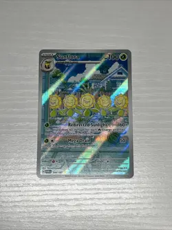 Pokemon TCG Sunflora Illustration Rare Card 169/167 Twilight Masquerade NM - Image 1