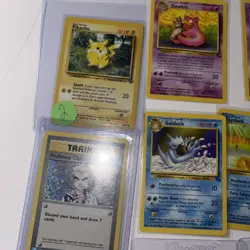 13 Vintage Pokemon Lot of Vintage Cards Hitters Only - Image 2