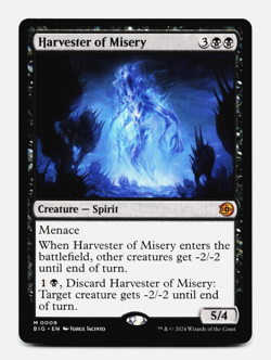 Harvester of Misery [Outlaws of Thunder Junction: The Big Score] MTG 💀 - Image 1