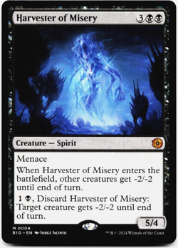 Harvester of Misery [Outlaws of Thunder Junction: The Big Score] MTG 💀 - Image 3