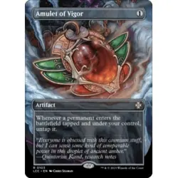AMULET OF VIGOR (BORDERLESS) The Lost Caverns Of Ixalan: Commander Magic MTG - Image 1