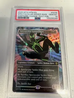 Spectacular Spider-Man (Borderless) Marvel's Spider-Man Reg PSA 10 - Image 1