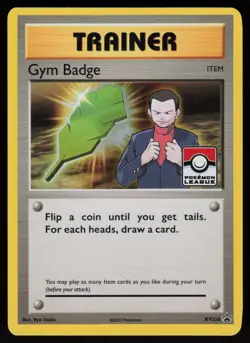 Gym Badge XY210 Promo XY Black Star Promos Pokemon - Image 1