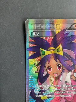 Pokemon TCG Iris 101/101 Full Art Holo Ultra Rare Plasma Blast Trainer-Supporter - Image 3