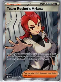 Team Rocket's Ariana 224/182 SV10: Destined Rivals - Pokemon Card - NM - Image 1