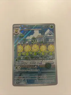 Pokemon TCG Sunflora Card 169/167 Twilight Masquerade Series - Image 1