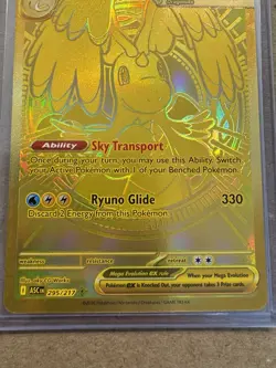 Mega Dragonite Ex 295/217 Me03: Ascended Heroes GOLD Mega Ultra Rare POKEMON - Image 4
