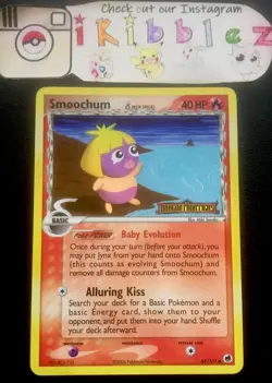 Smoochum Delta Species 64/101 NM Holo Foil Dragon Frontiers Stamp Pokemon Card! - Image 1