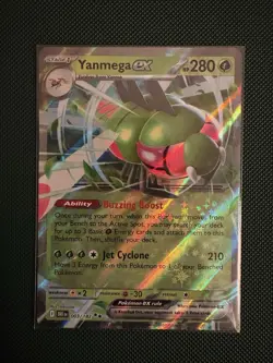 NM-Yanmega ex-003/182-Pokemon TCG Card Destined Rivals - Image 1