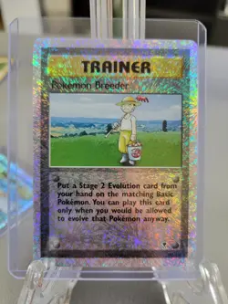 Pokemon Breeder 102/110 Legendary Collection Reverse Holo - Image 1