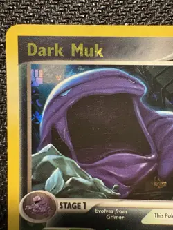 Pokemon TCG Dark Muk EX Team Rocket Returns Reverse Holo Stamped 16/109 - Image 3