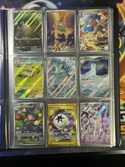 Pokemon Binder Collection Lot (Prismatic SIRS, Pokeballs, Art Rares, Full Arts) - Image 5
