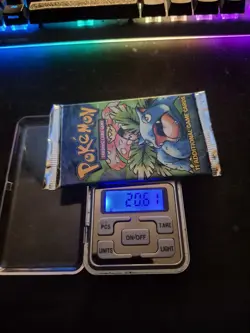 Pokemon Base Set Booster Pack Unlimited Venusaur Art WOTC TCG Vintage Sealed - Image 1