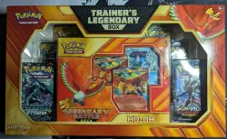 Pokemon TCG Trainer's Legendary Box Ho-Oh Sealed Celestial Storm Fates Collide - Image 1