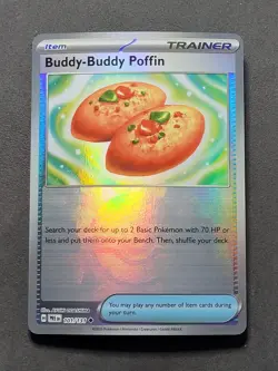 Buddy-Buddy Poffin 101/131 Poke Ball Pattern Prismatic Evolutions Pokemon TCG - Image 1