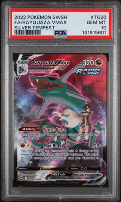 Rayquaza VMAX ⭐ TG20/TG30 Silver Tempest 2022 Pokemon PSA 10 - Image 1