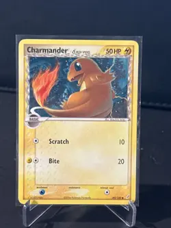 Charmander 49/100 non holo- Pokemon Crystal Guardians-Vintage Pokemon Single-LP - Image 1