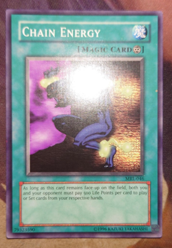 Yu-Gi-Oh! Chain Energy Mrl-046 Magic Ruler Unlimited - Image 1