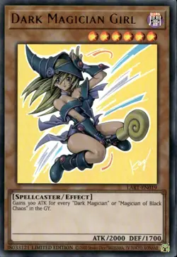 Dark Magician Girl Ltd Ed Ultra Rare LART-EN019 Yu-Gi-Oh! - Image 1