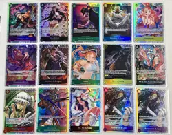 One piece Tcg SR Sec Lot X34 Cards Op13 Op14 And More - Image 3