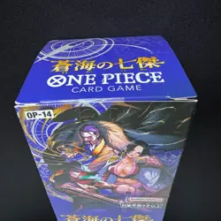 ONE PIECE TCG OP-14 The Azure Sea's Seven Booster Box Japanese FACTORY SEALED - Image 2