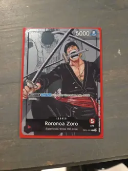 Roronoa Zoro - OP01-001 (Alternate Art) OP01-001 One Piece Promotion Cards Foil - Image 1