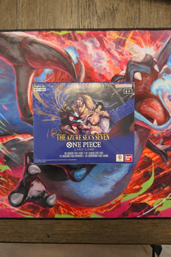 One Piece Tcg Op14/EB04 Azure Sea's Seven Booster Box English. Included Promo - Image 1