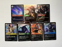 Riftbound TCG 7 Card Lot | Darius, Falling Star, Fiora & More - Image 1