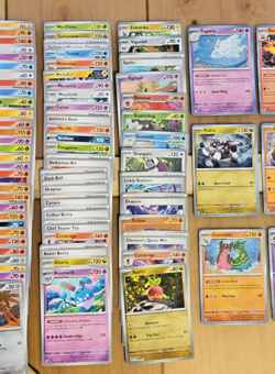 70x Pokemon TCG Surging Sparks Card Lot ( Commons Rares Reverse Holo No Dupes B) - Image 3