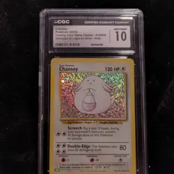 Pokemon Chansey 015/034 Trading Card Game Classic Holo CGC 10 English 2023 - Image 1