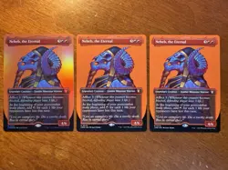 3x Neheb, The Eternal Borderless Lot MTG Commander Masters NM-M 678 - Image 1