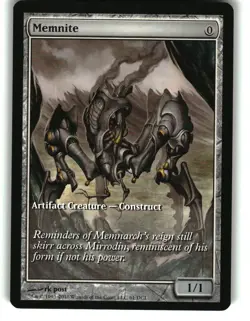 Magic the Gathering - Game Day & Store Championship Promos Memnite 61 Promo - Image 1