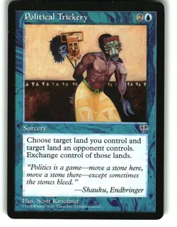 Magic the Gathering - Mirage Political Trickery 1996 Rare - Image 1