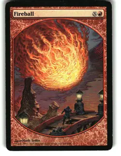 Magic the Gathering - Magic Player Rewards Fireball 2010 3 Promo - Image 1
