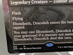 Ebondeath, Dracolich (Borderless) Adventures in the Forgotten Realms Regular - Image 2
