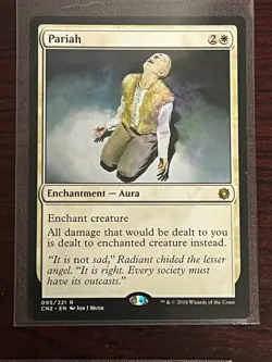 MTG Magic the Gathering Pariah (95/234) Conspiracy Take the Crown LP - Image 1