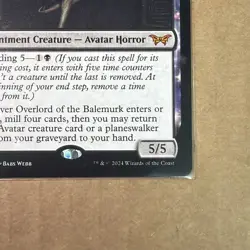 Overlord of the Balemurk MTG Duskmourn: House of Horror 0113 NM - Image 3