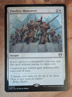 MTG Flawless Maneuver Commander Masters NM - Image 1