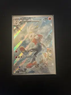 Raboot 147/142 SV Stellar Crown Illustration Rare Pokemon NM - Image 1