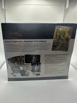 Pokemon: Scarlet & Violet Paldean Fates Pokemon Center Elite Trainer Box MINT 💎 - Image 3