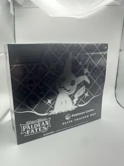 Pokemon: Scarlet & Violet Paldean Fates Pokemon Center Elite Trainer Box MINT 💎 - Image 5